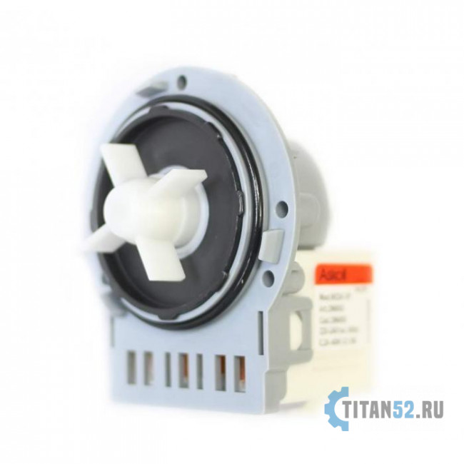 Сливной насос Askoll 40W P000 для стиральных машин Electrolux, Zanussi, Candy, Whirlpool, Samsung, Bosch, LG, AEG, Indesit, Ariston 